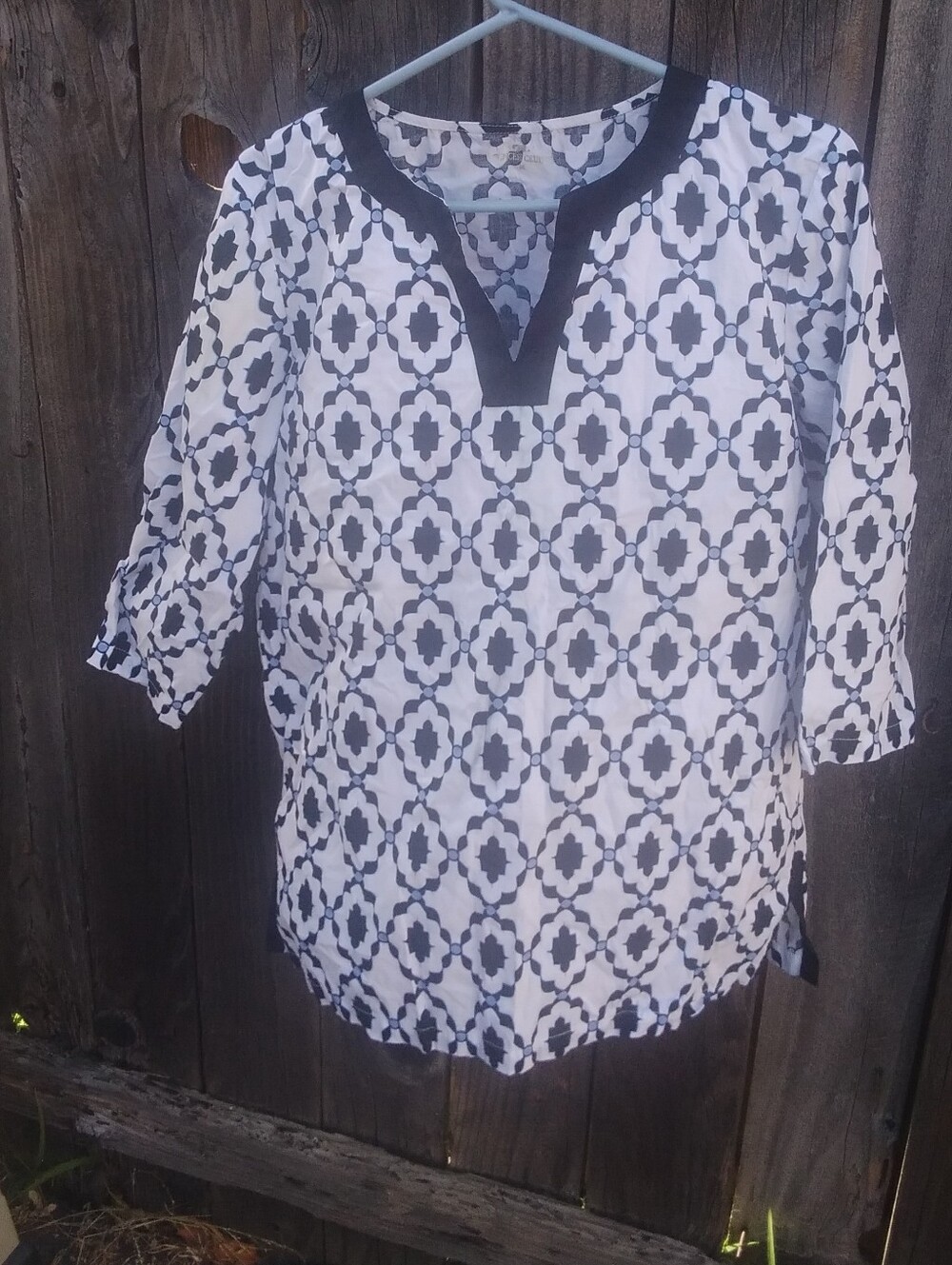 Princess Cruises Top Shirt Lightweight Blouse Pullover Med Print Resort Vacation